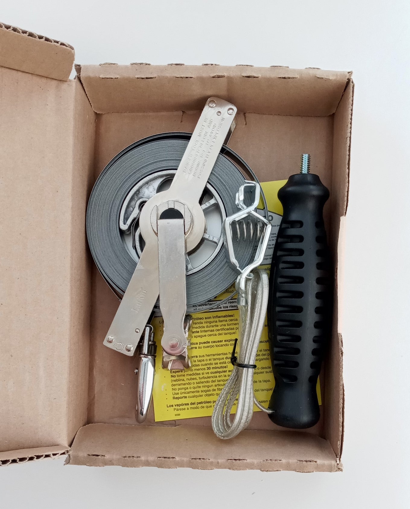 LUFKIN CN1293SMEF59N Metric & SAE Gauging Tape, Double Duty, 1/2" Blade USA