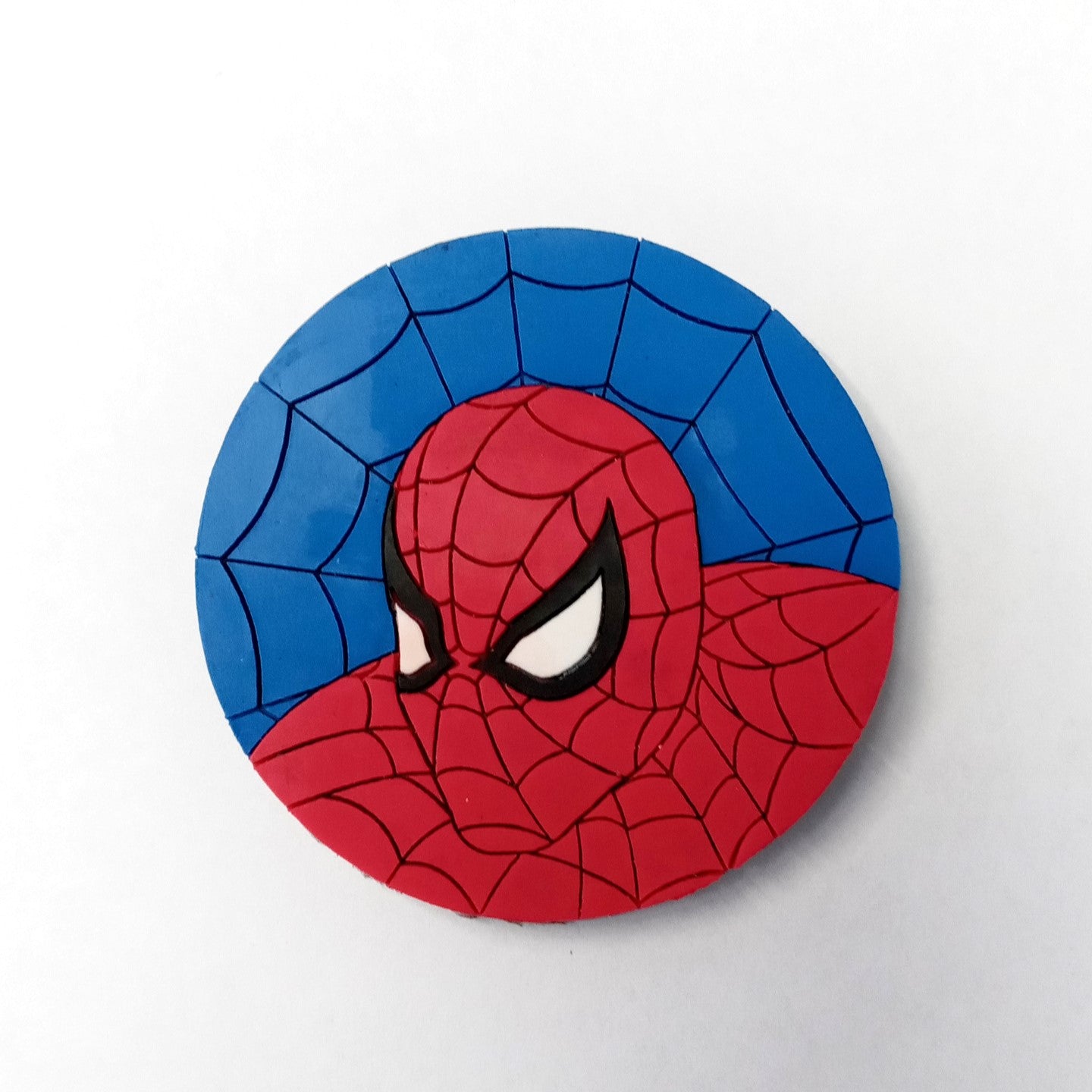 Spiderman Marvel Rubber Round Refrigerator Magnet 2-1/4" Diameter (1 Piece) ROU1