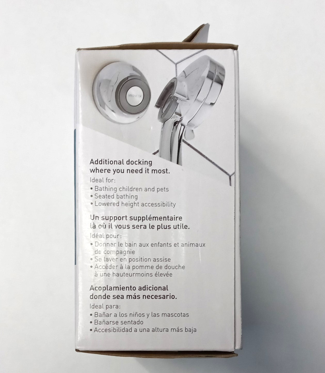 Moen Magnetix Remote Dock Magnetic Shower Bath Docking CHROME Finish 186117