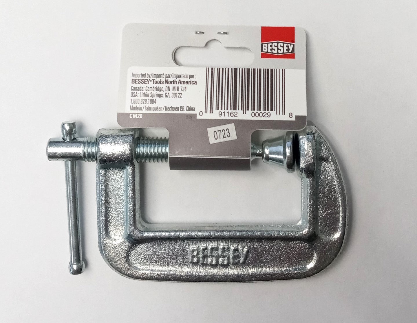 BESSEY C-Clamp 2in Maximum Opening CM20