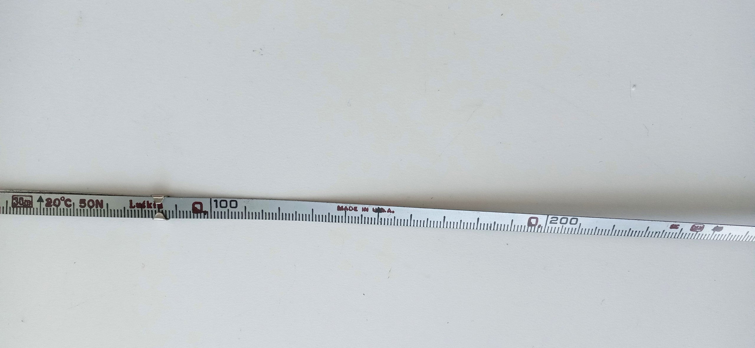 Lufkin C2730DMM 6mm x 30m Peerless Chrome Clad Frame Tape Measure USA