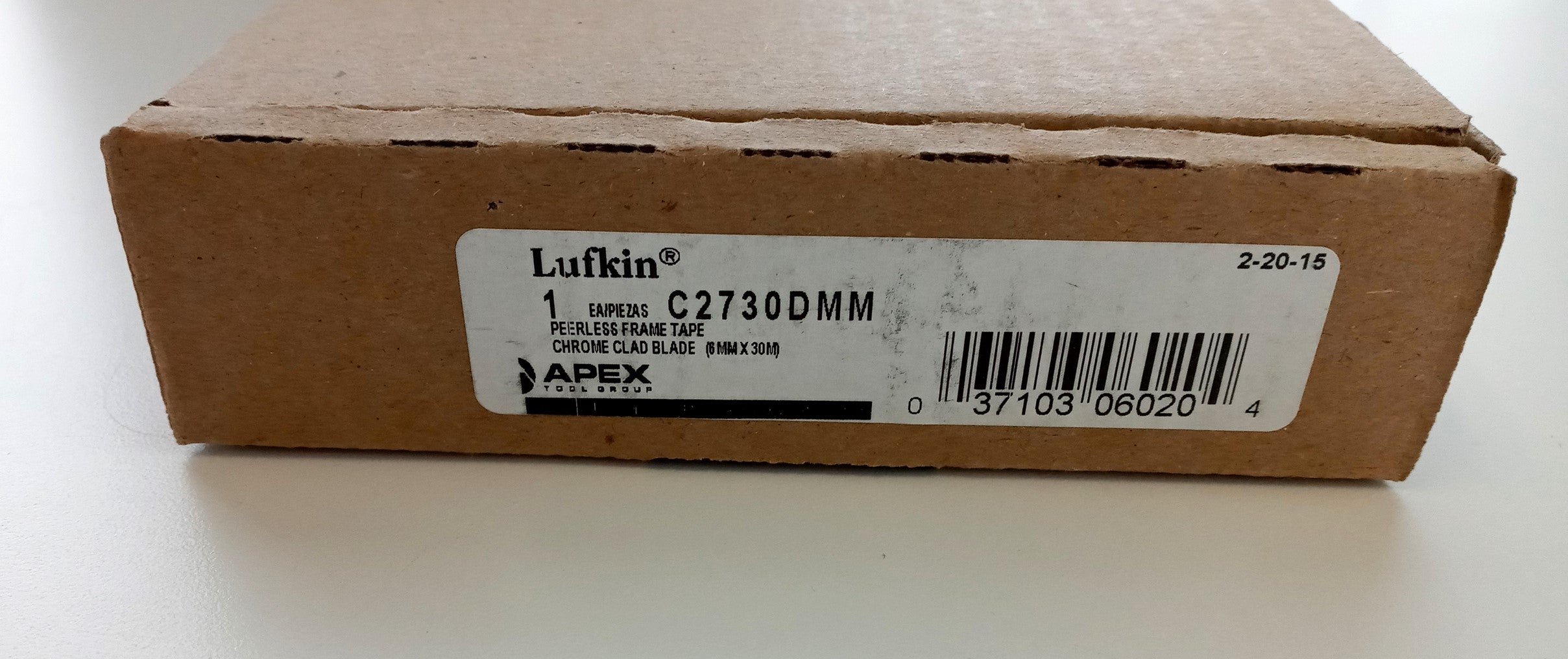 Lufkin C2730DMM 6mm x 30m Peerless Chrome Clad Frame Tape Measure USA