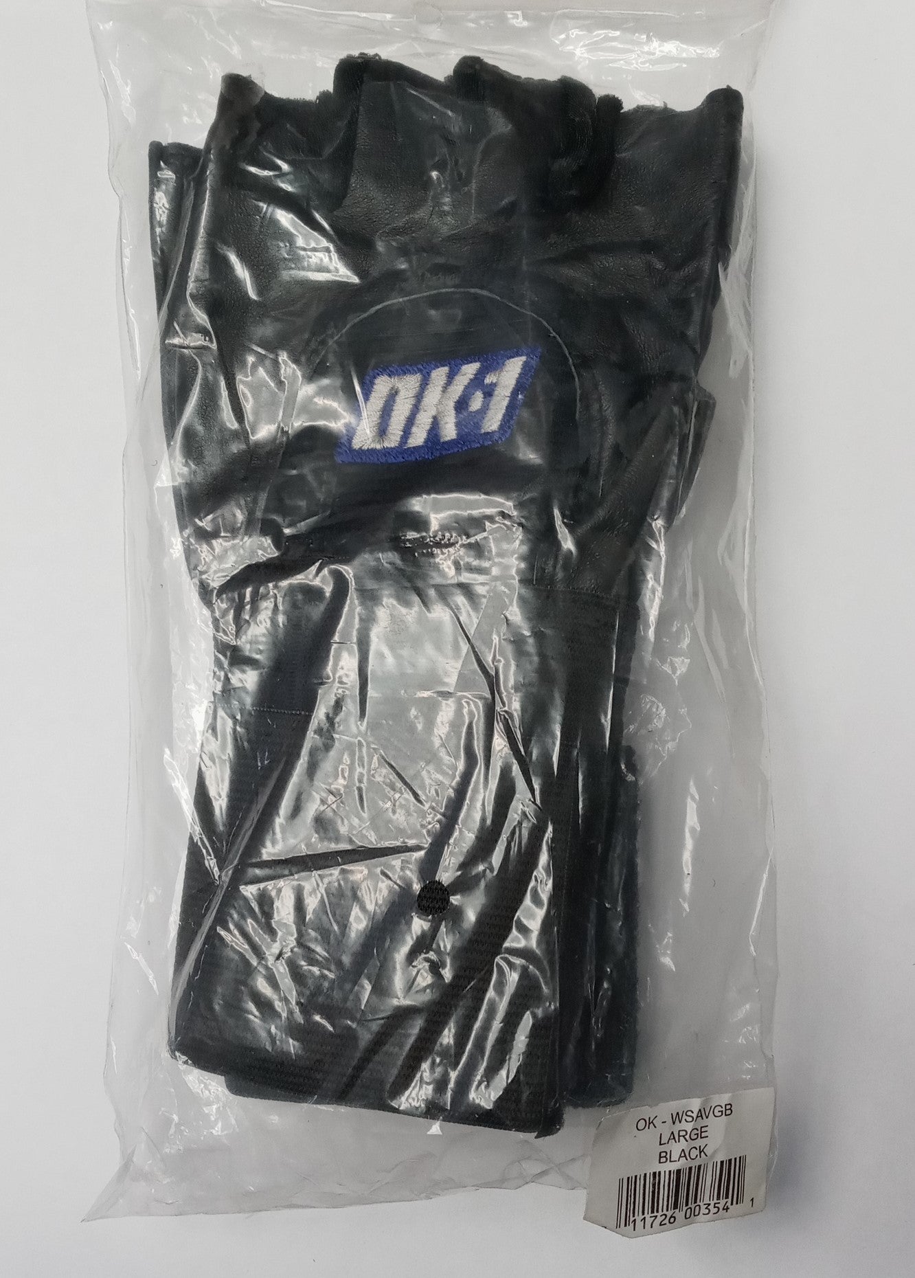 OK-1 Fingerless Work Gloves, Stretch Nylon Back OK-WSAVGB