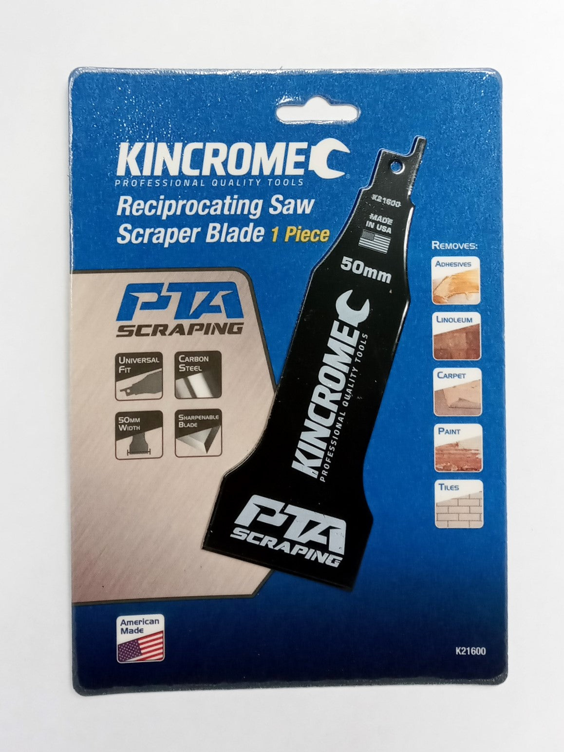 Kincrome Reciprocating Saw Scraper Blade 2" USA K21600