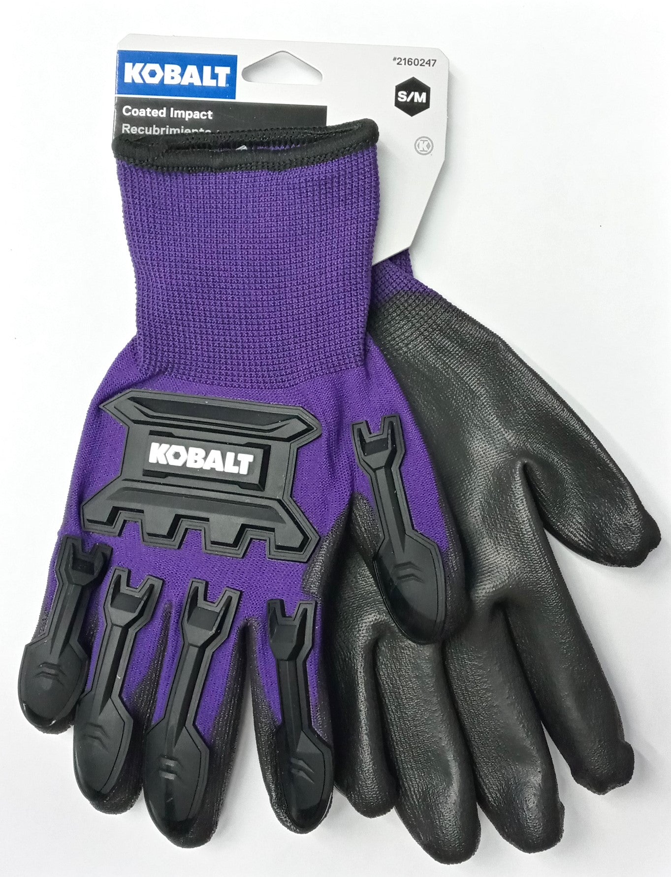Kobalt Coated Impact General Utility Gloves Small/Medium 2160247