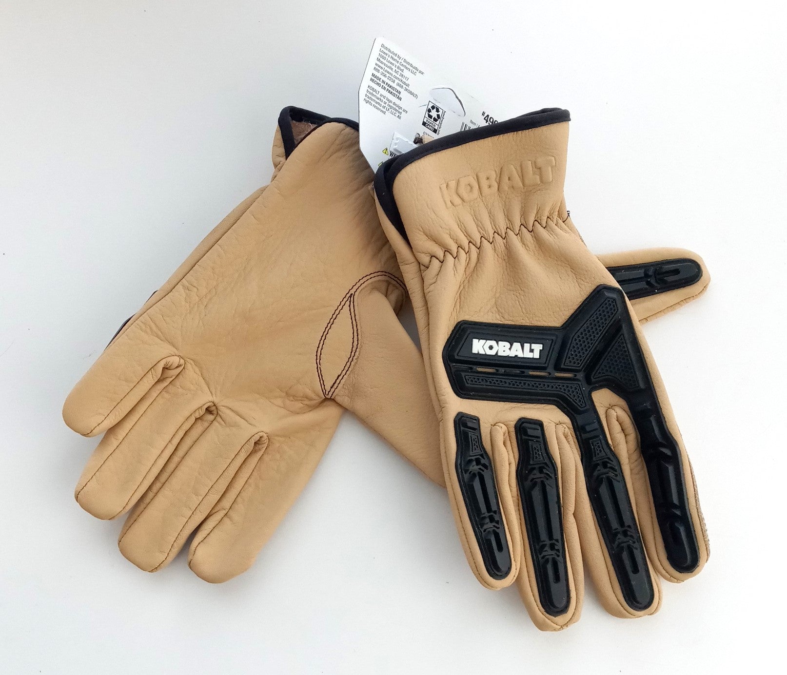 Kobalt Impact Resistant Leather Driving Gloves Size Large 4964154