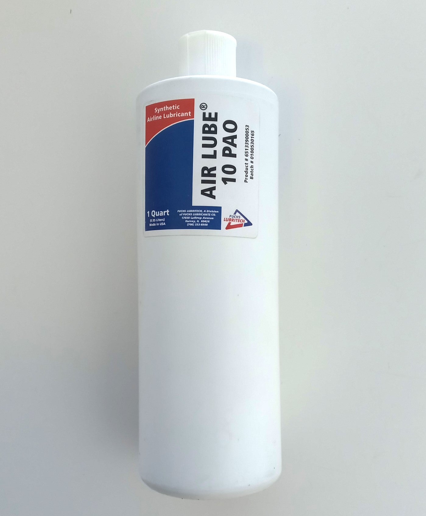 Fuchs Air Lube 10 PAO 1 Quart Bottle