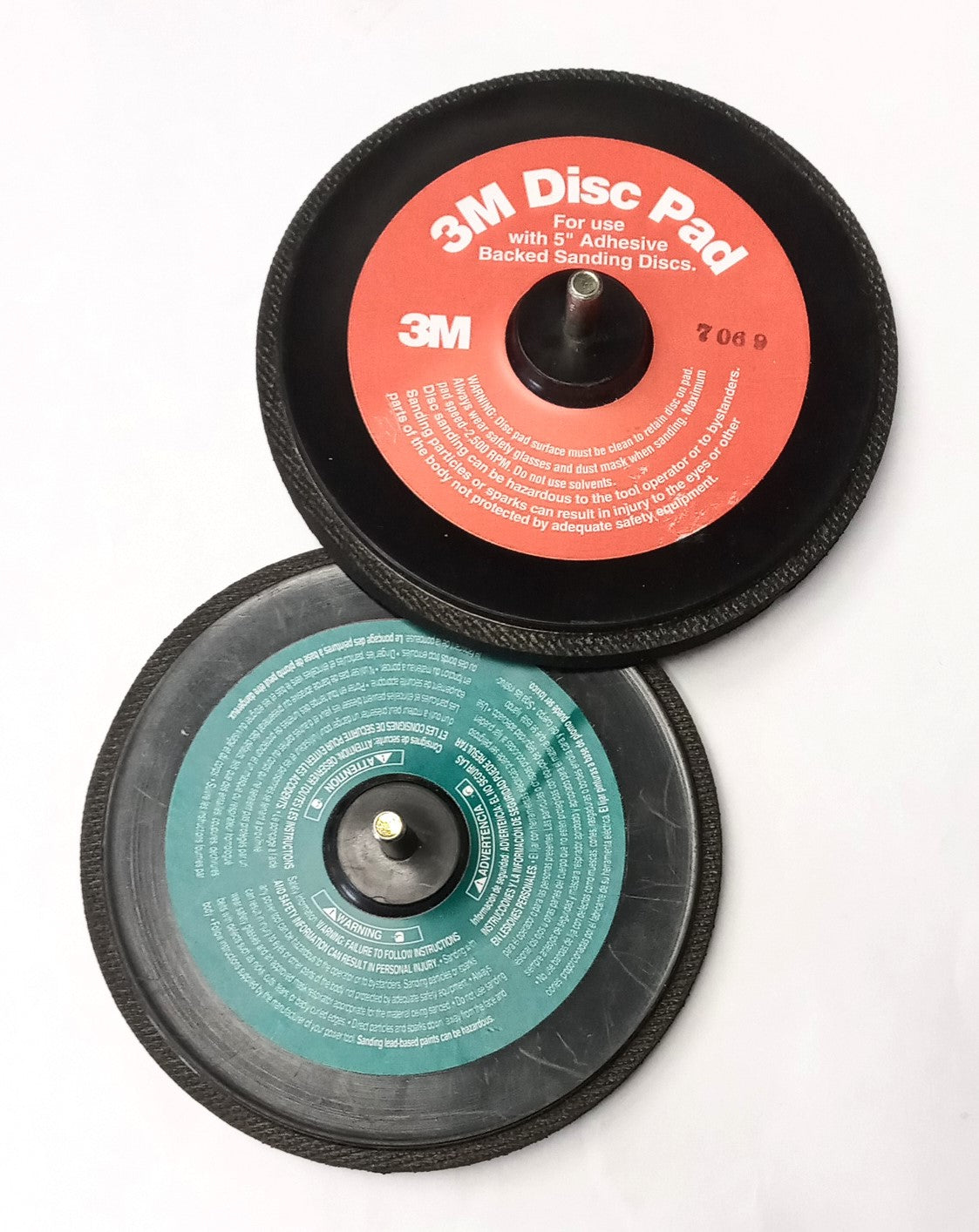 3M Adhesive Backed 5" Disc Pad 9176NA 2pcs