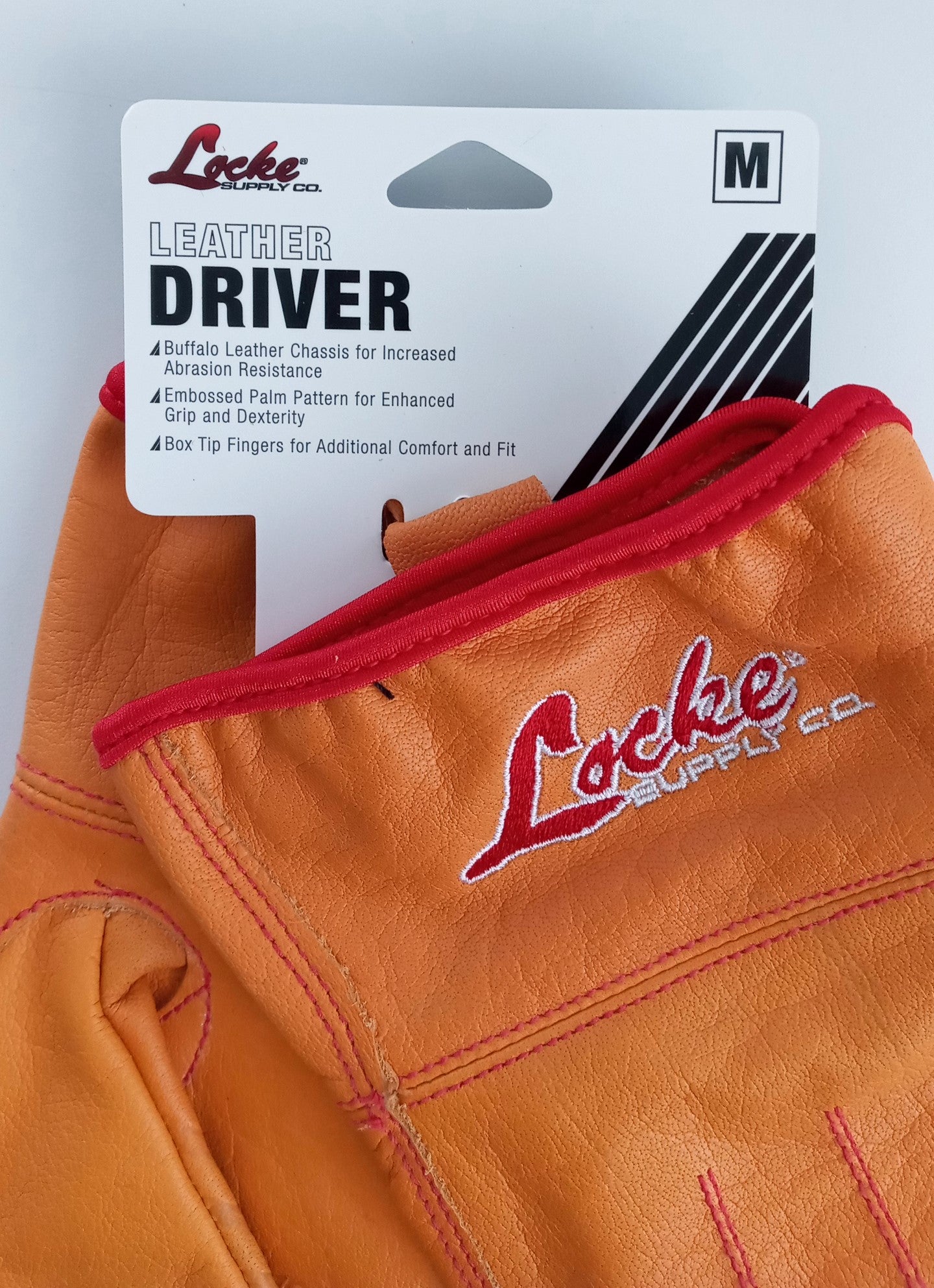 Locke Supply Medium Leather Driving Glove LS-LD-08-009
