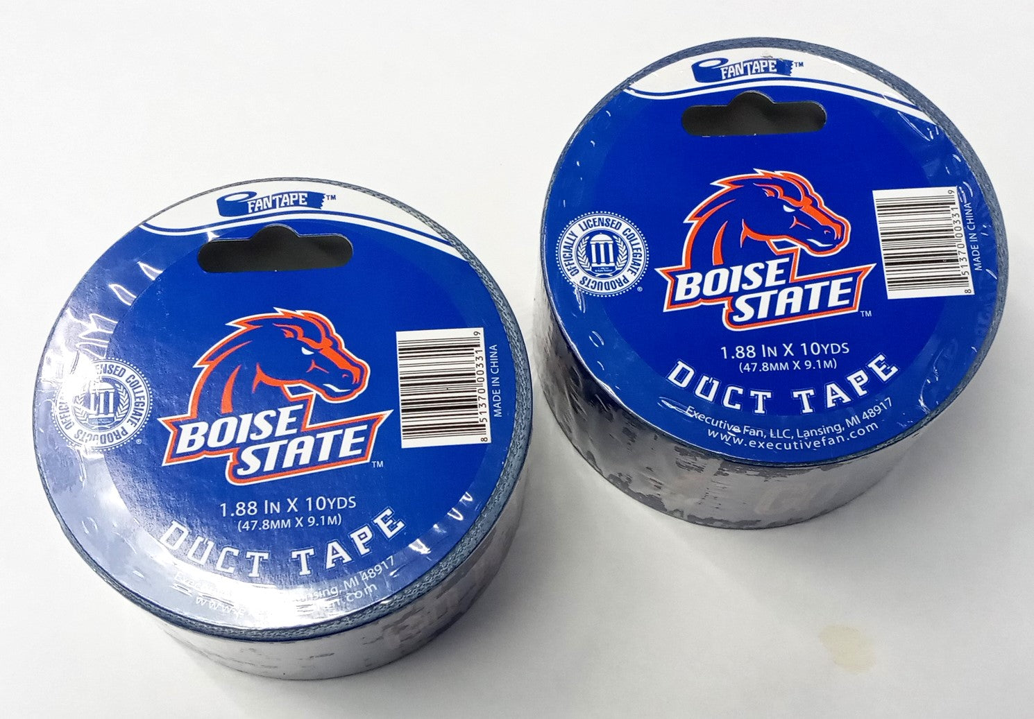 Boise State Broncos College Duct Tape 10 Yard Roll 2pcs