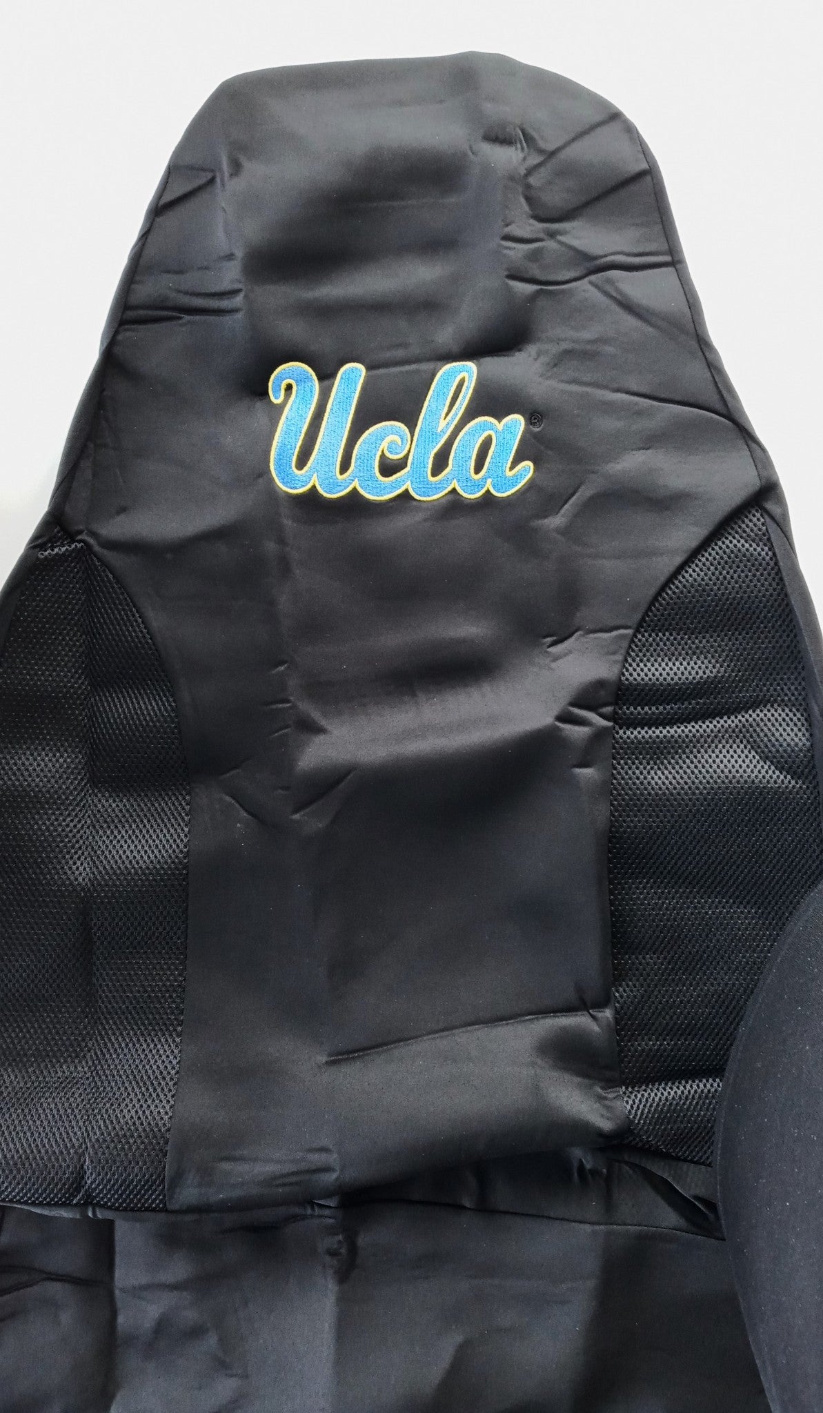 UCLA Bruins Premium Embroidered Black Auto Bucket Seat Cover, 48x20 Inch 21877