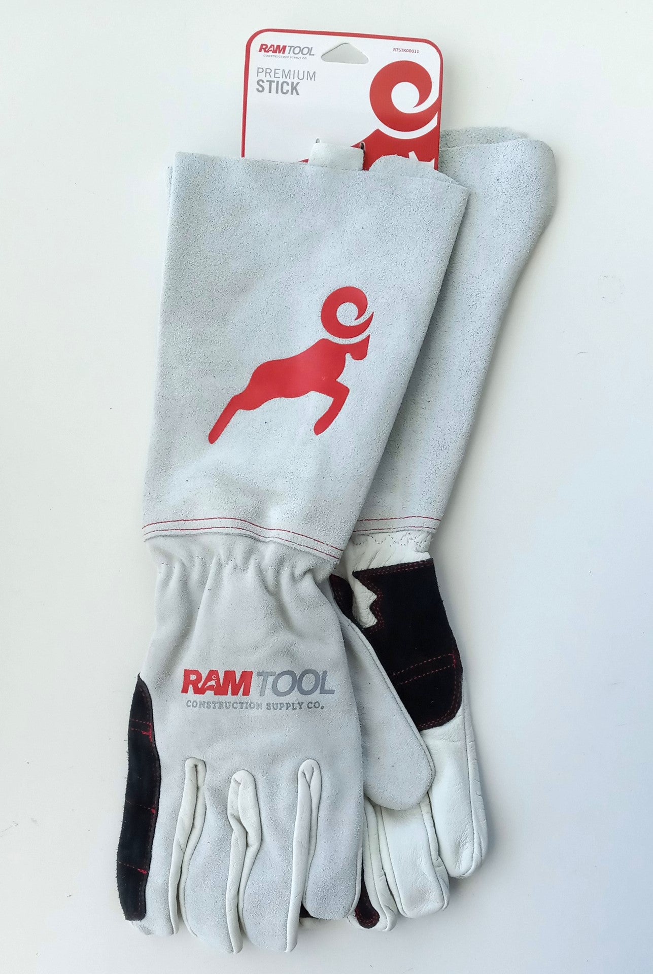 Ram Tool Premium Stick Welding Gloves W/Cuff X-Large RTSTK00011