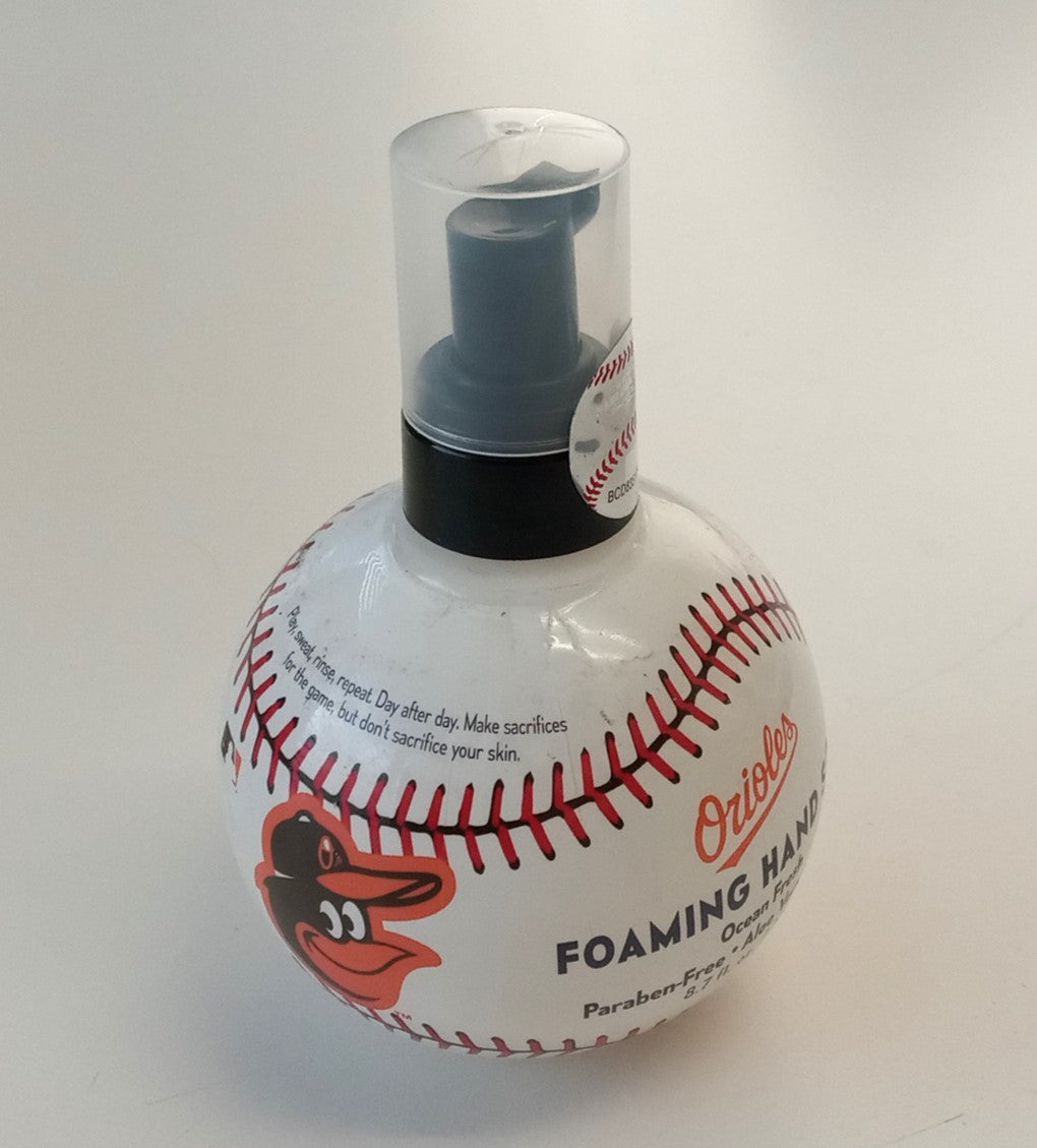 Bathletix MLB Foaming Hand Soap 8.7 fl oz Ocean Fresh with Aloe & Vitamin E