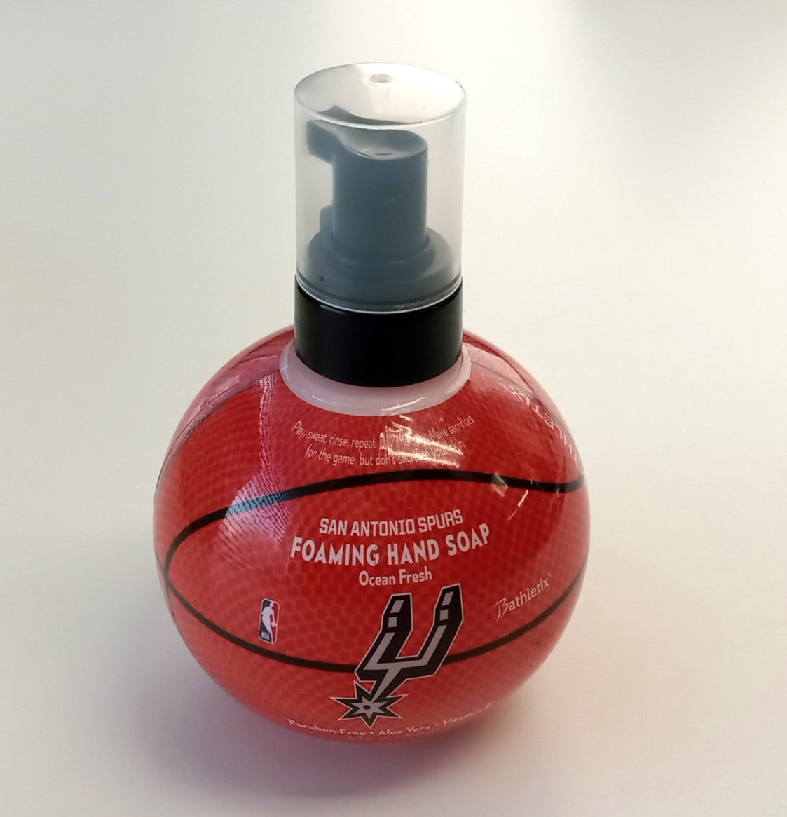 Bathletix NBA Foaming Hand Soap 8.7 fl oz Ocean Fresh with Aloe & Vitamin E