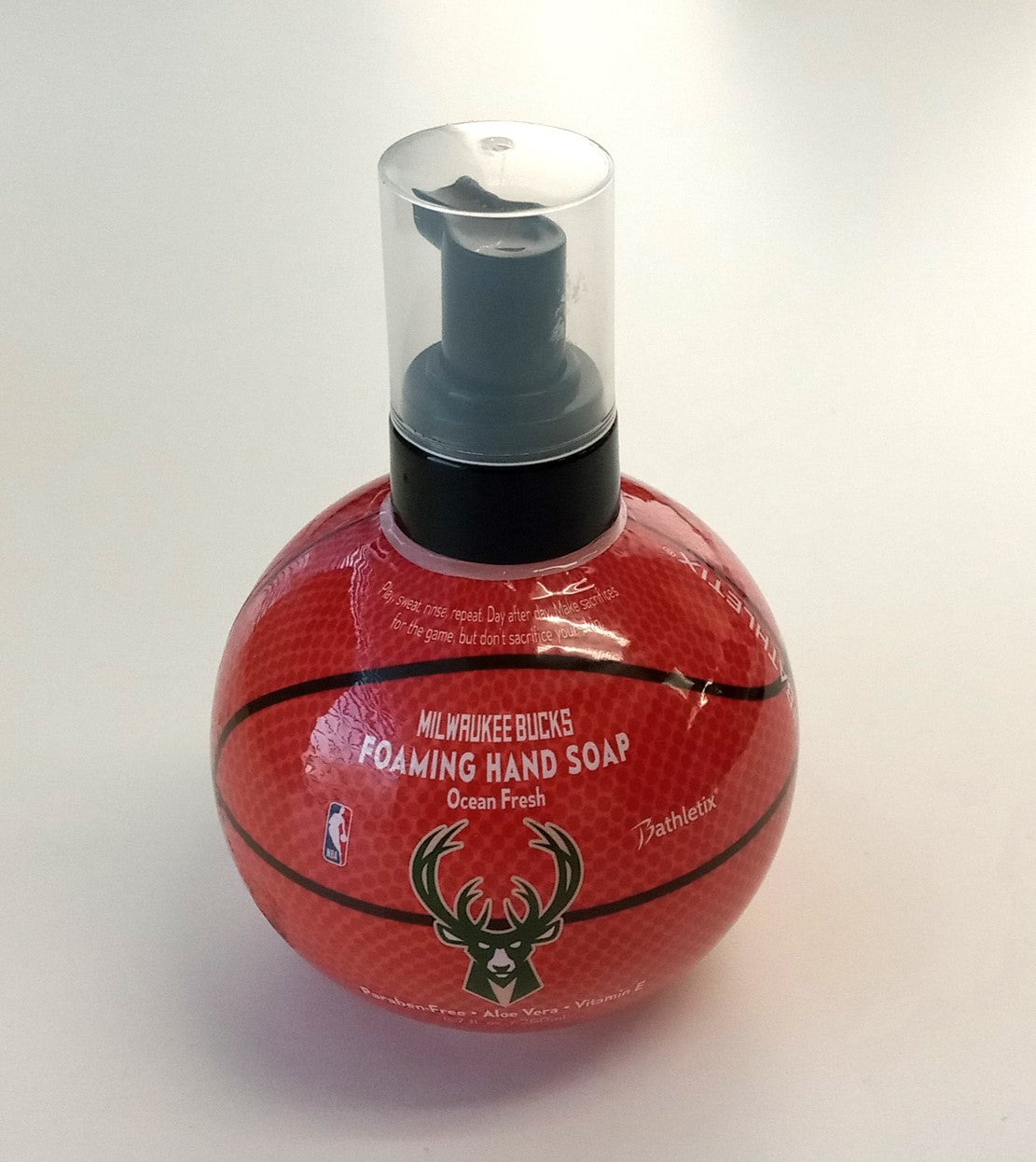 Bathletix NBA Foaming Hand Soap 8.7 fl oz Ocean Fresh with Aloe & Vitamin E