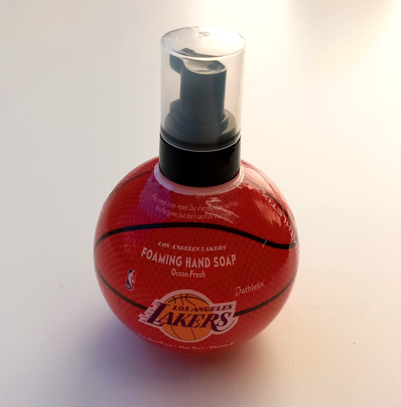 Bathletix NBA Foaming Hand Soap 8.7 fl oz Ocean Fresh with Aloe & Vitamin E