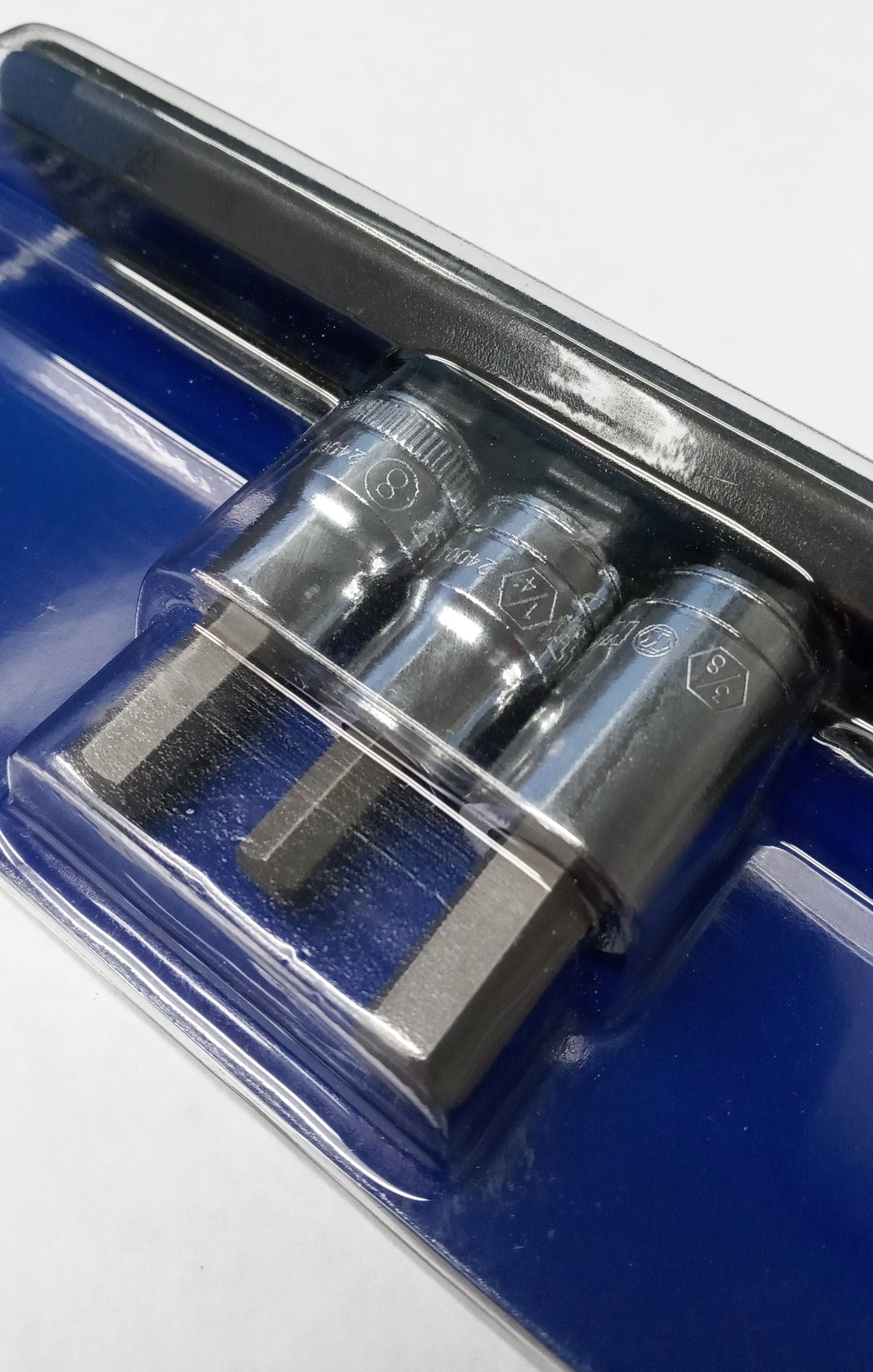 Kobalt 3pc 3/8" Drive Hex Brake Bit Socket Set 23966