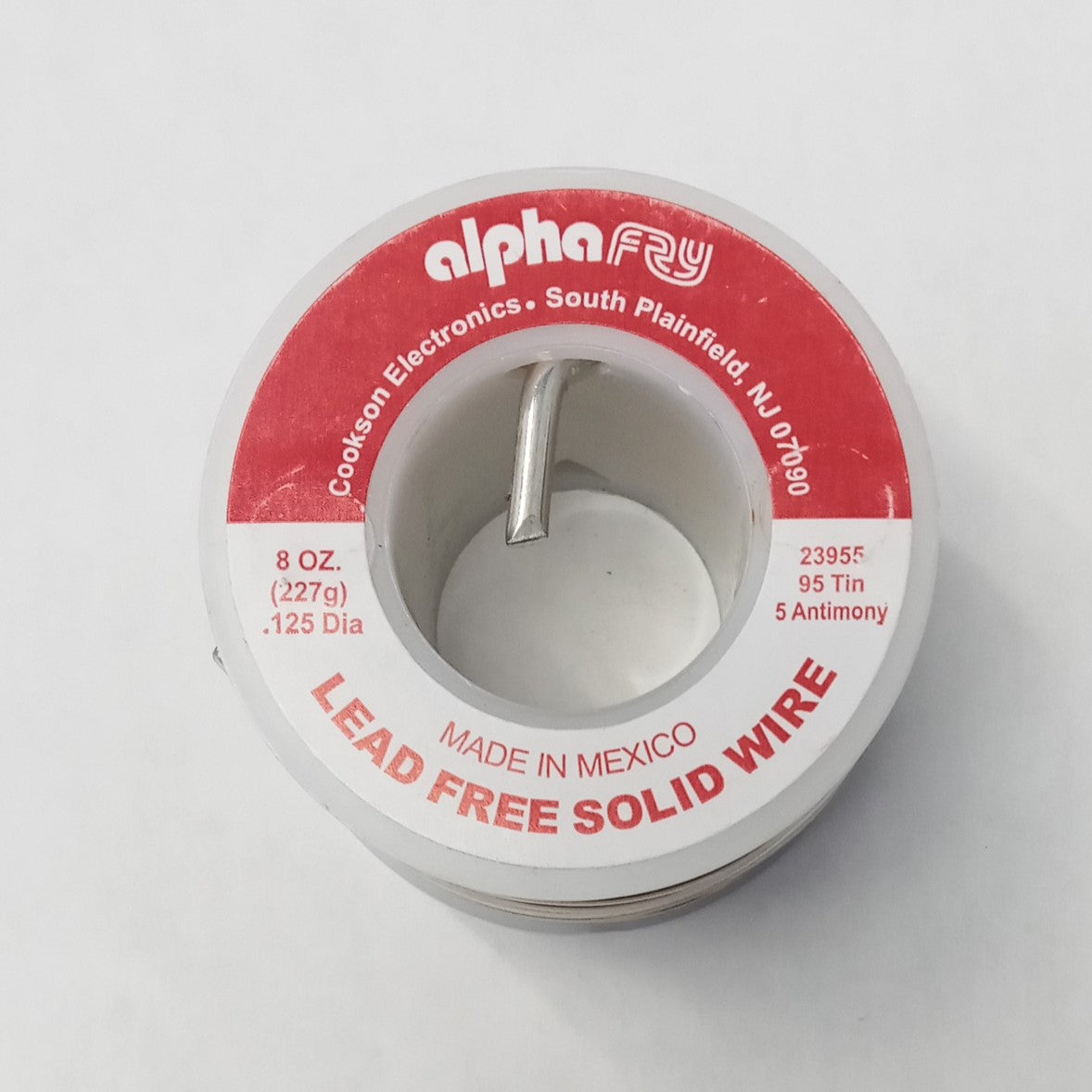 Alpha Fry Lead-Free General-Purpose Solder, .125-In., 8-oz. - AM23955