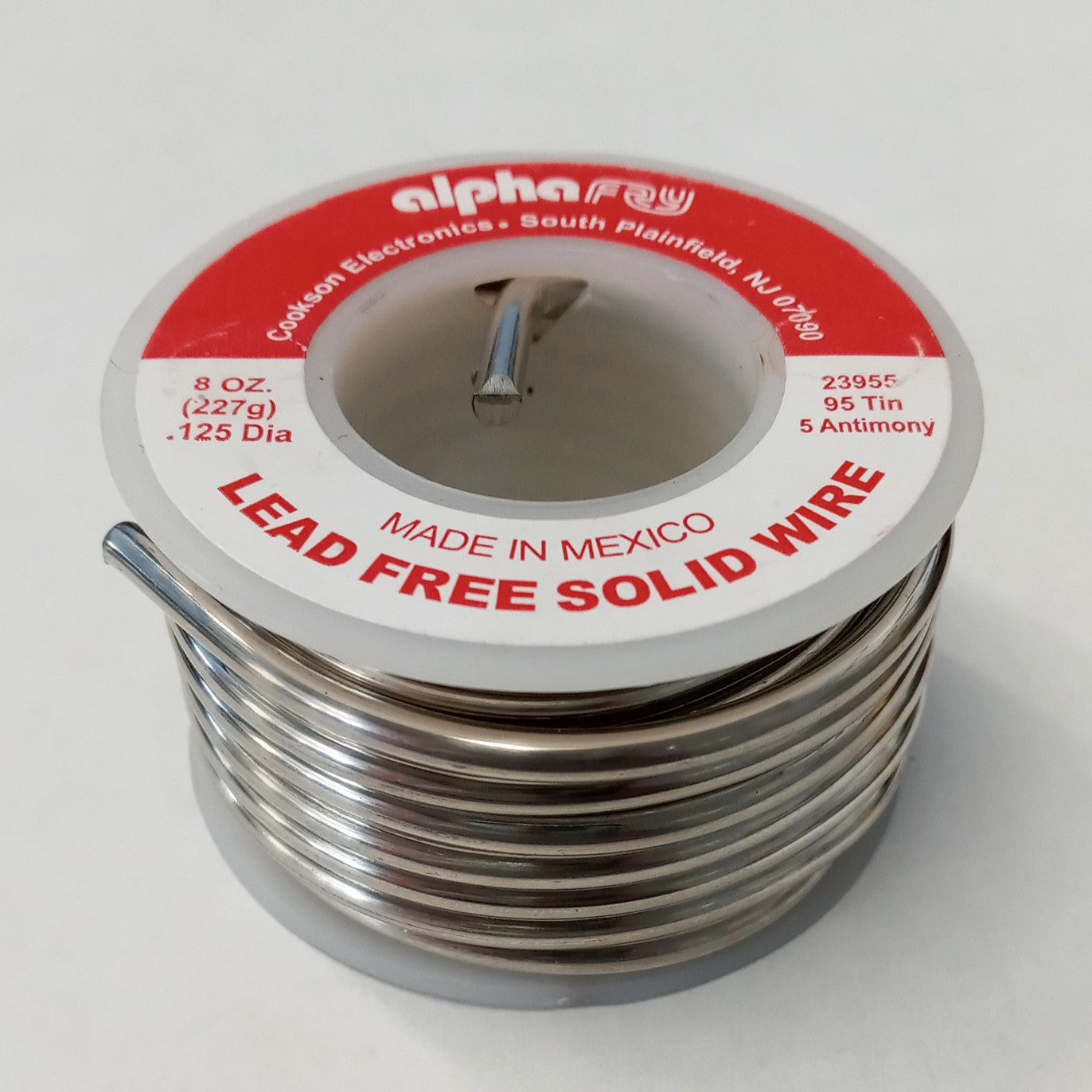 Alpha Fry Lead-Free General-Purpose Solder, .125-In., 8-oz. - AM23955