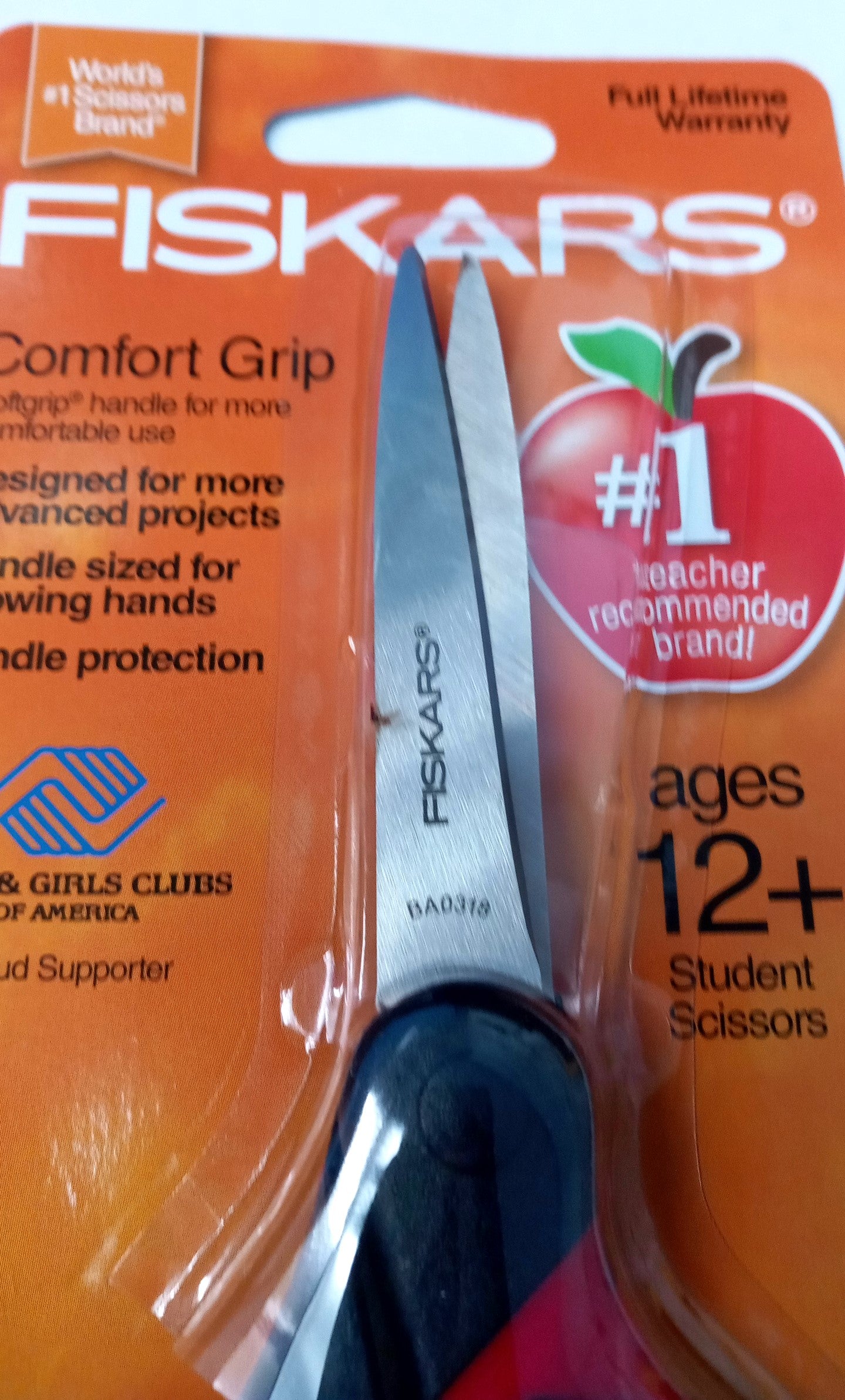 Fiskars 7" Ergonomic Soft Grip Student Scissors 10 Sets 199700-1019 *FINAL SALE*