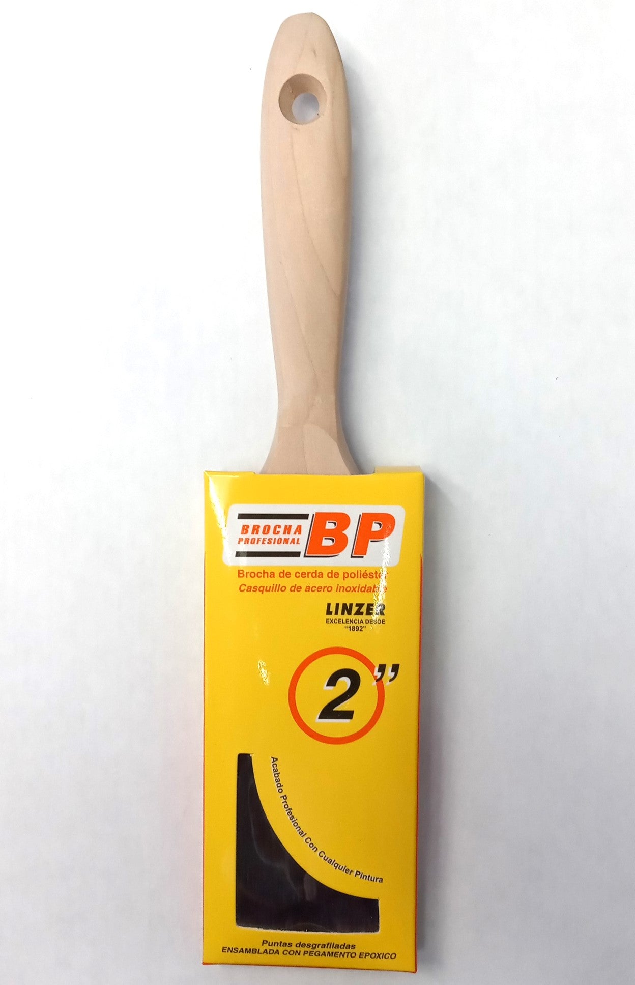 Linzer 1152-0200 2" Pro Quality Brush Paint Brush