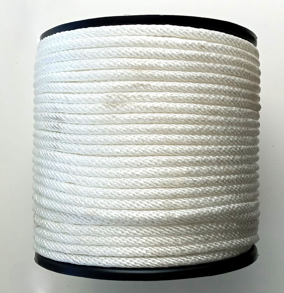 Do it Best 3/8 In. x 450 Ft. White Braided Nylon Rope 736608