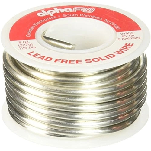 Alpha Fry Lead-Free General-Purpose Solder, .125-In., 8-oz. - AM23955
