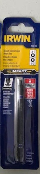 Irwin Tools 1882428 Impact Perf Double Ended #1 Square Screwdriver Power Bit