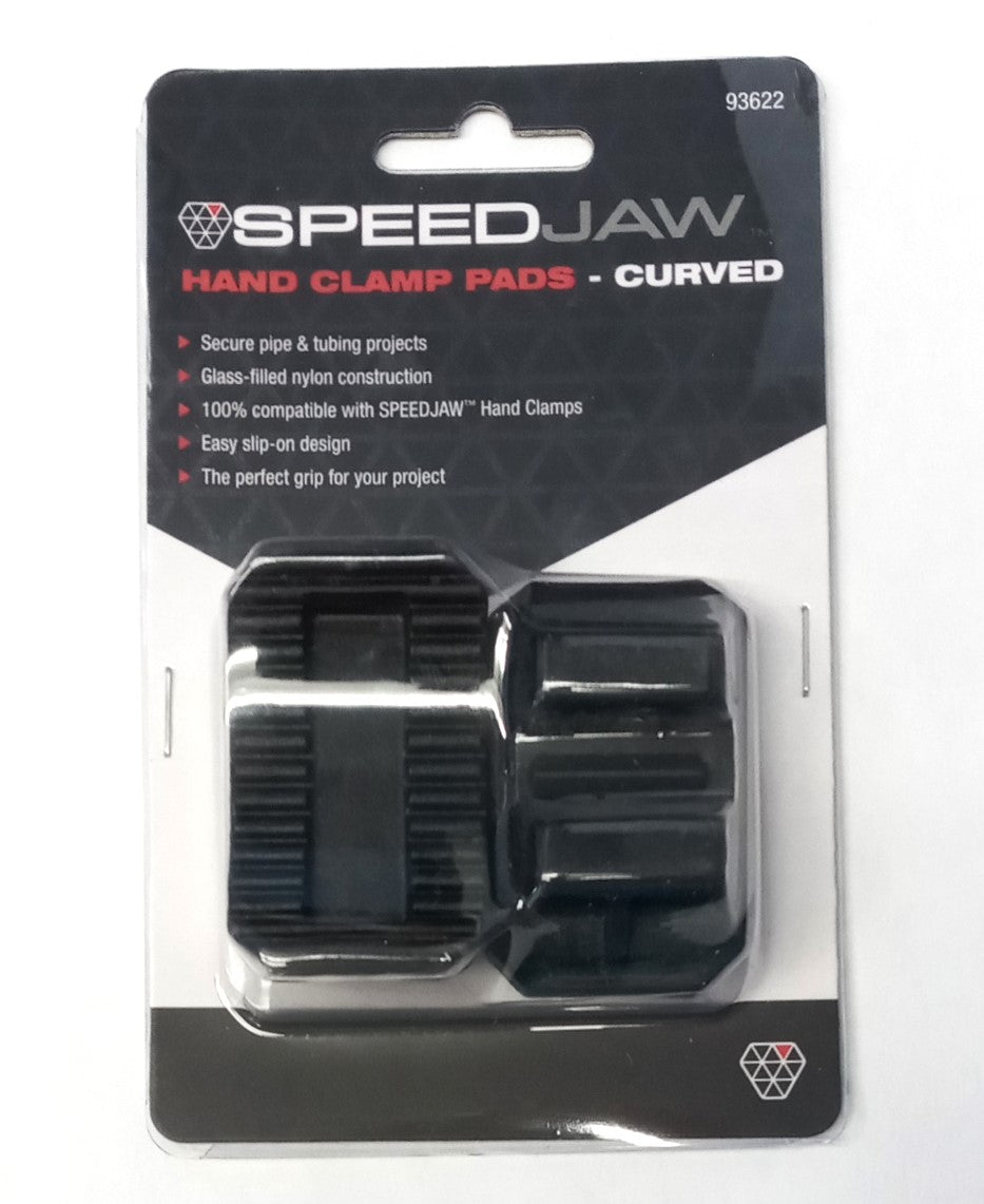 SpeedJaw 2-Piece Curved Hand Clamp Jaw Pads 93622