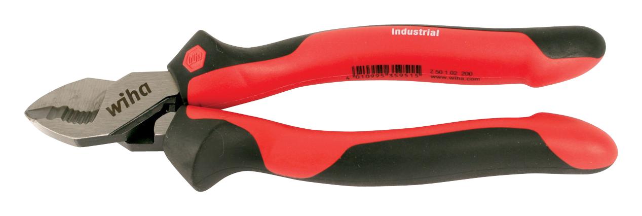 Wiha 30928 8" Cable Cutters with Industrial SoftGrip