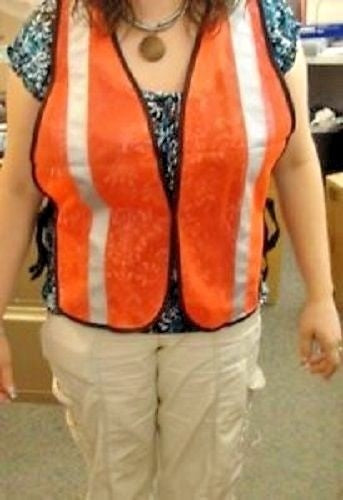 Ansell FV-3S 950379 Safety Vests One Size Fits All 12-Pack