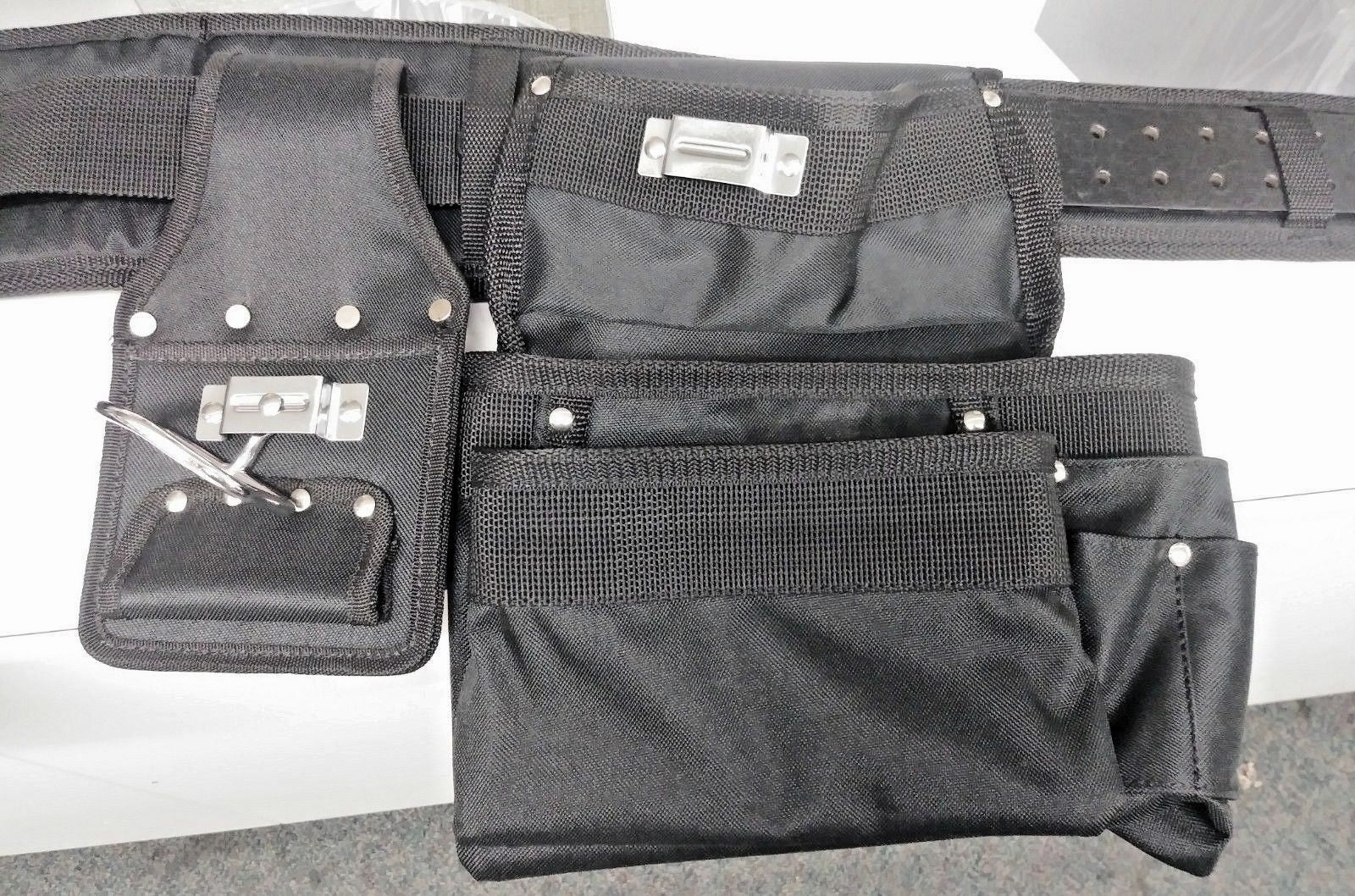 Genau Gear Contractor & Carpenter Tool Belt with 12 Pockets 845018-GX