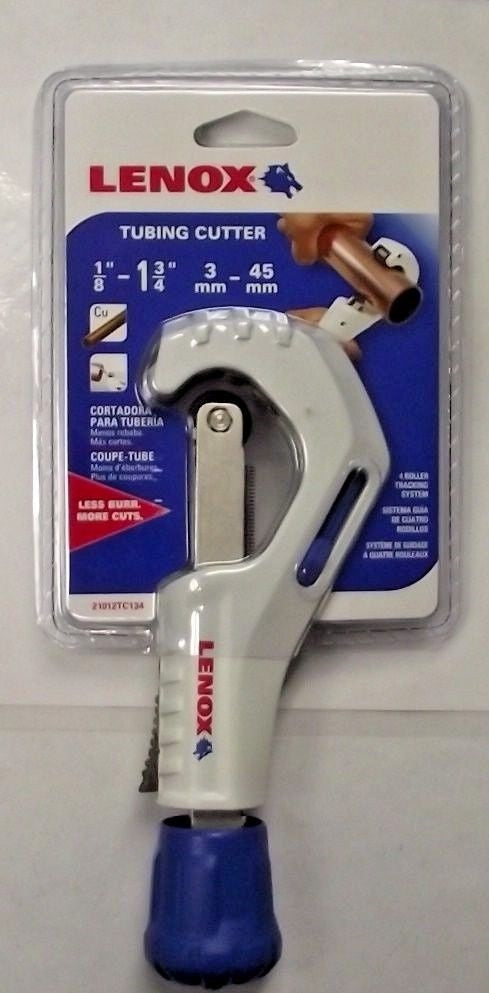 Lenox Tubing Cutter - 1/8 to 1-3/4 Inch (3 - 45mm) 21012TC134