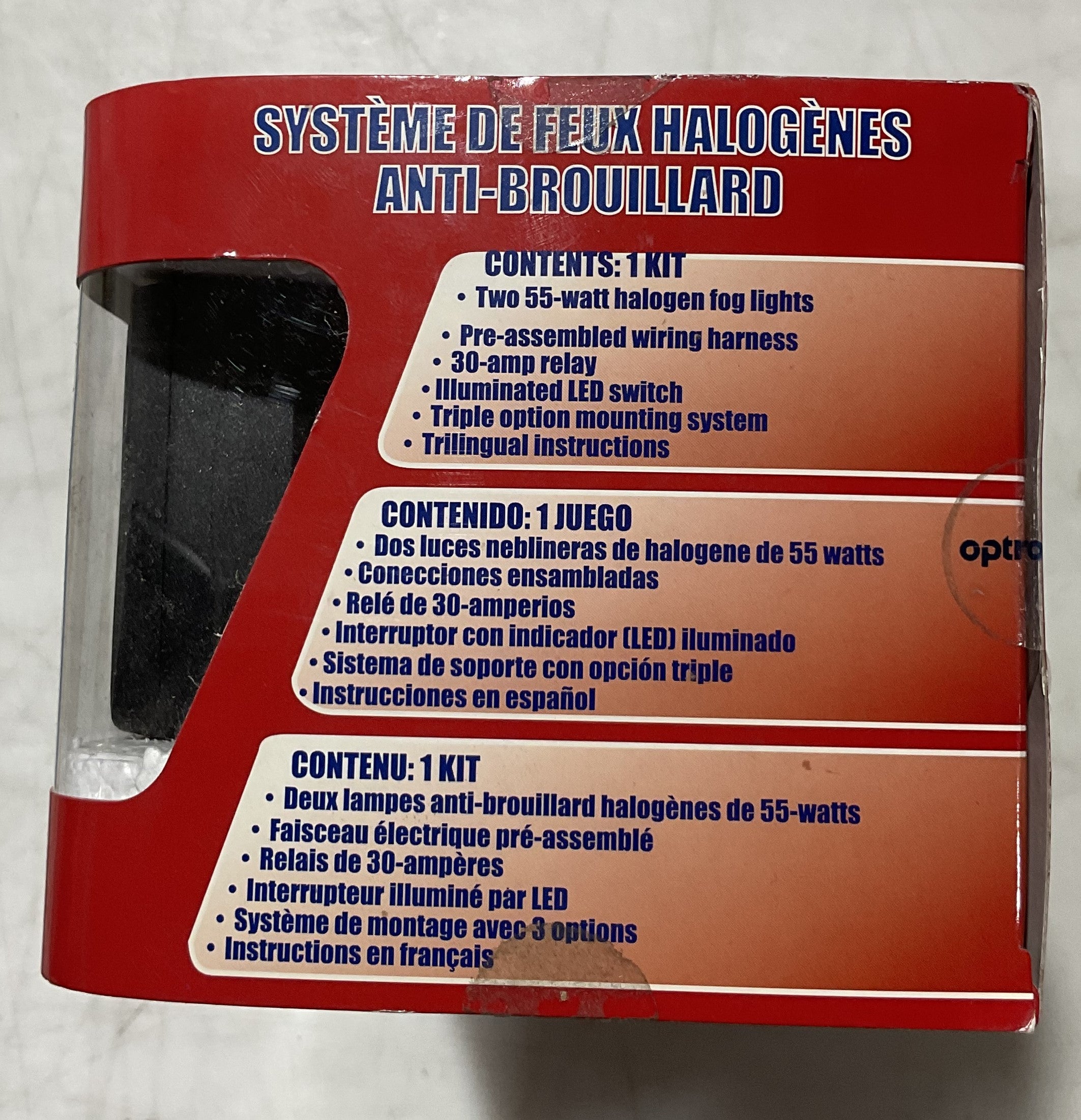 Ultima Performance Optronics Halogen Fog Light System QH-15AK