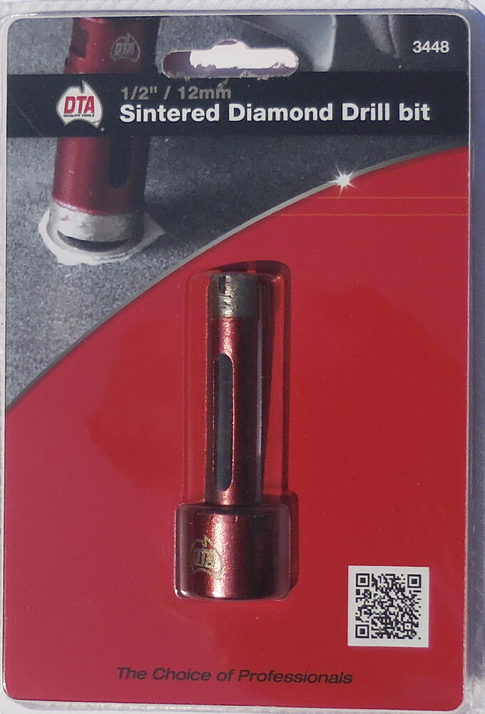 DTA 3448 1/2" Sintered Diamond Wet Core Bit