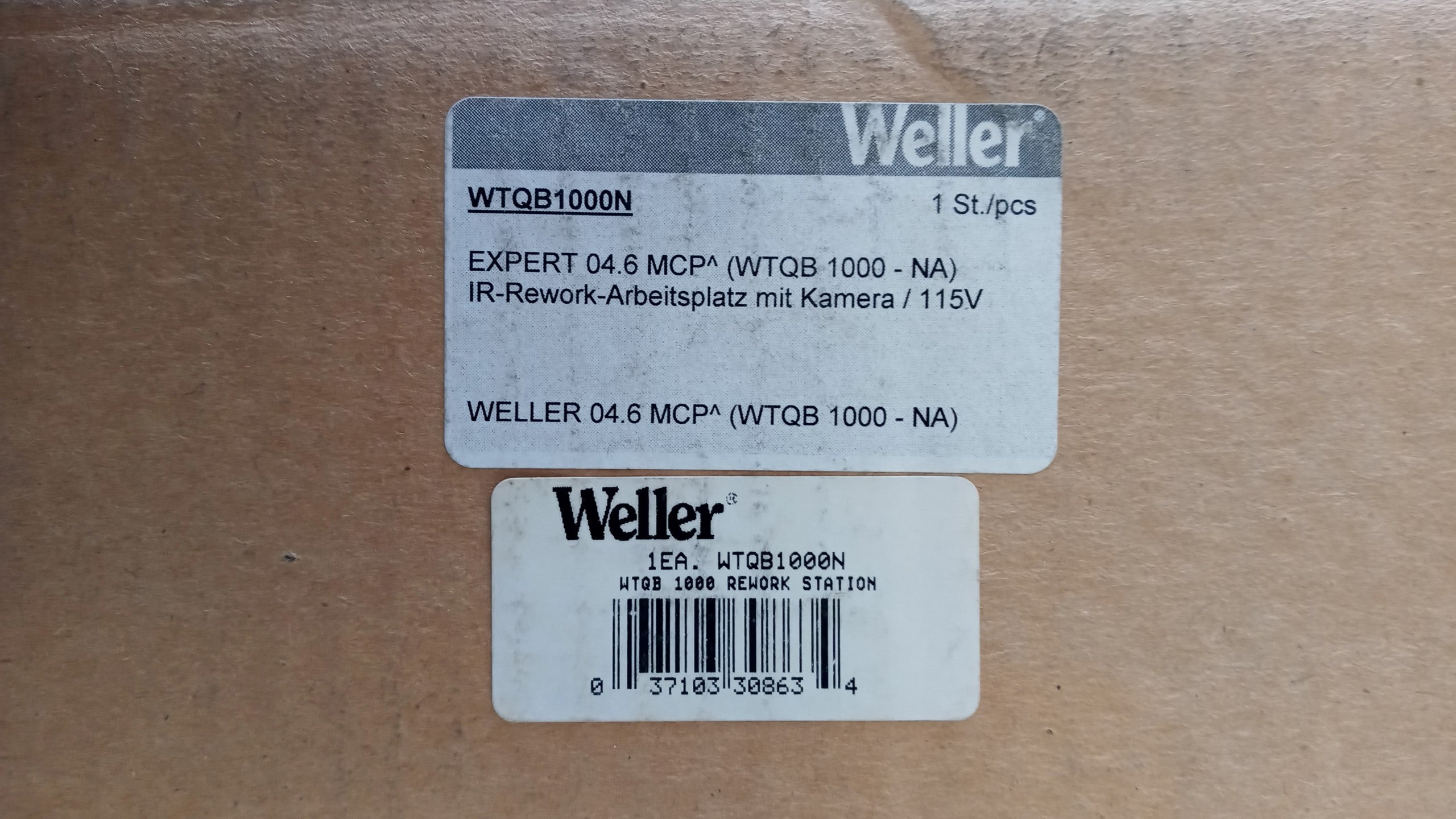Weller WTQB 1000 Rework System 115V