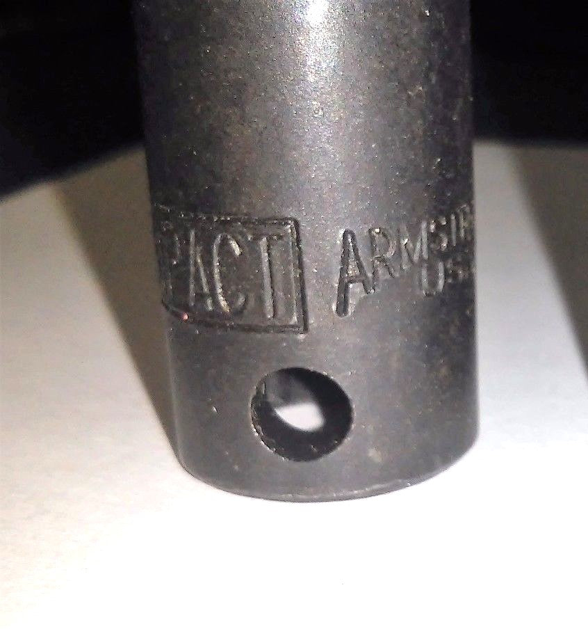 Armstrong 19-710A 5/16" 3/8" Drive Deep Impact Socket 6pt. USA