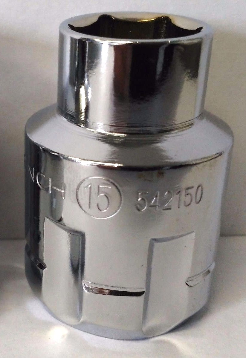 GearWrench EHT542150GR 15mm Vortex Socket 1/2" Drive