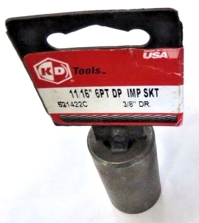 KD 521422 11/16" Deep Impact Socket 3/8" Dr USA
