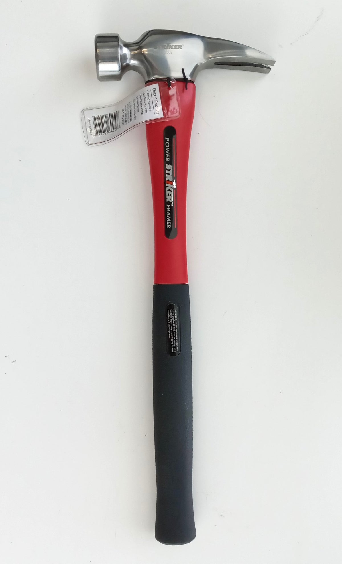 Striker 69250 25 oz Smooth Face Straight Handle Framing Hammer