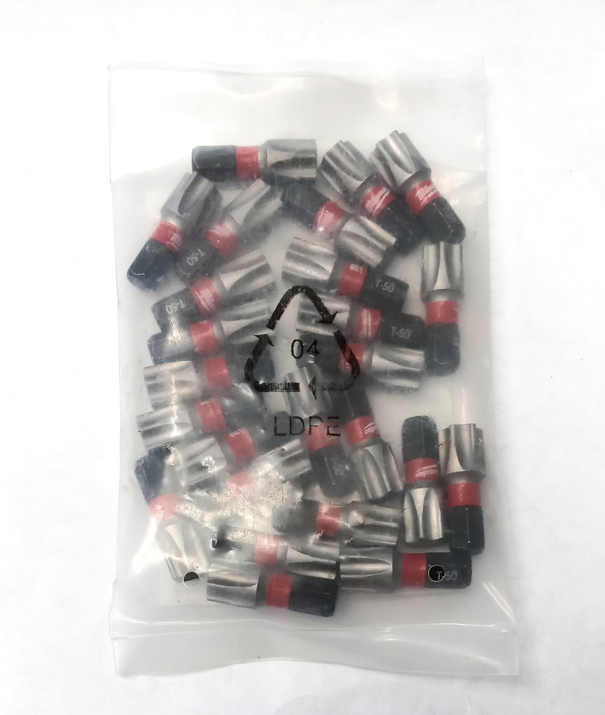 Milwaukee T50 Impact Torx Insert Bits 1" 25pk 48-32-4789