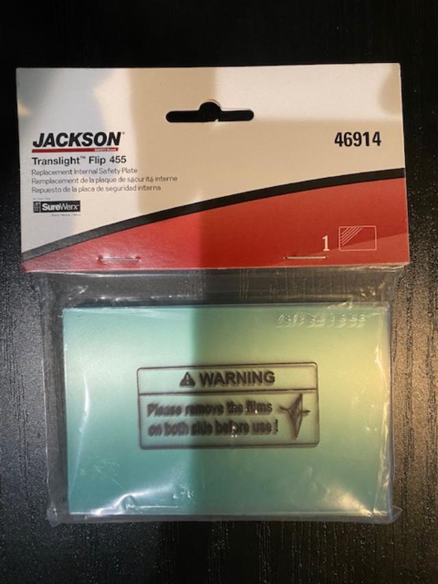 Jackson Safety Translight 455 Flip Serie Internal Safety Plate Replace 10p 46914