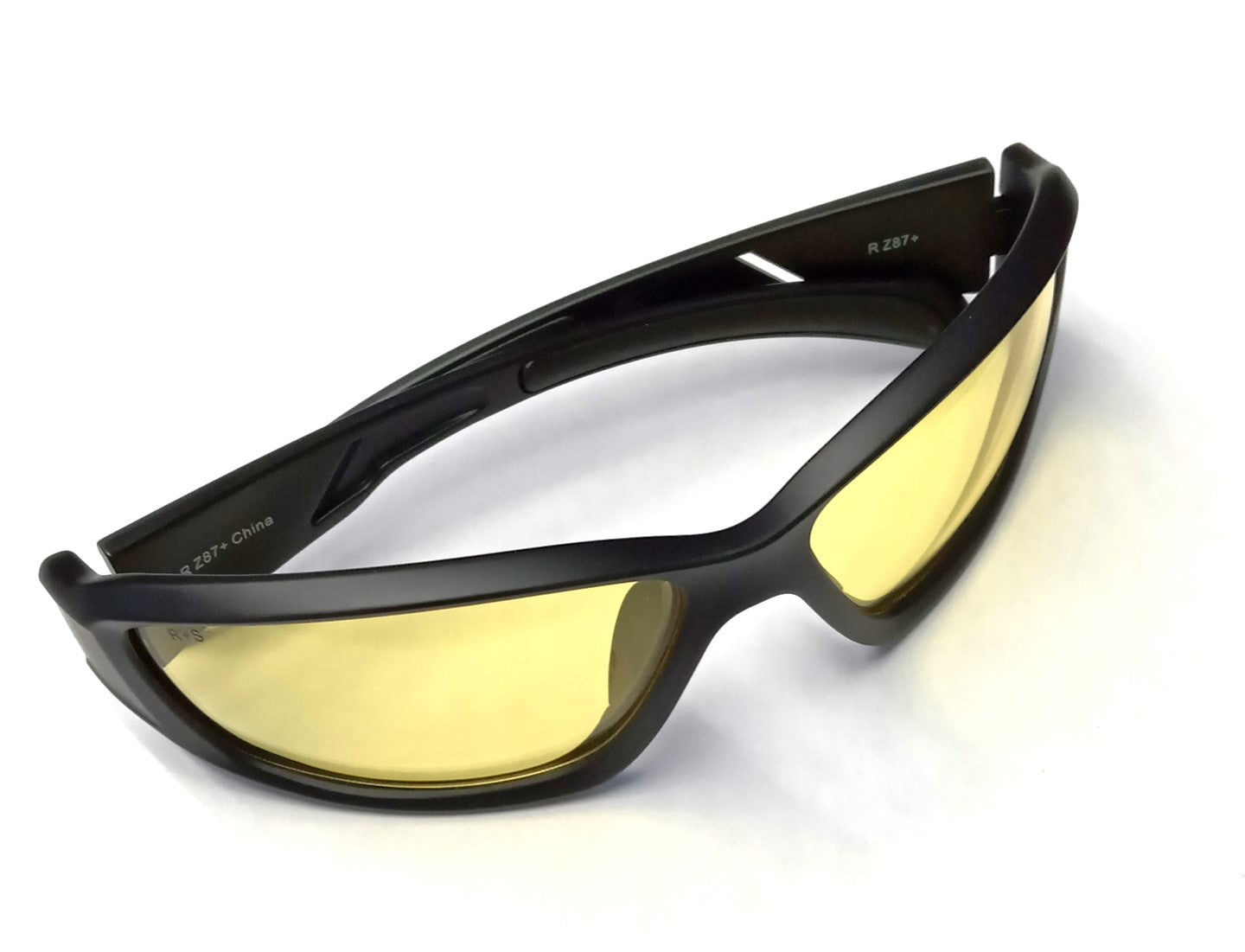 Smith & Wesson Shooting Glasses w/ Yellow AF Lens, Black MP108-41-ID