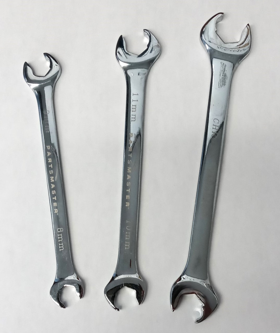 Partsmaster 8-Piece Autobahn Metric Double Open-Ended Wrench Set 893-1-0092