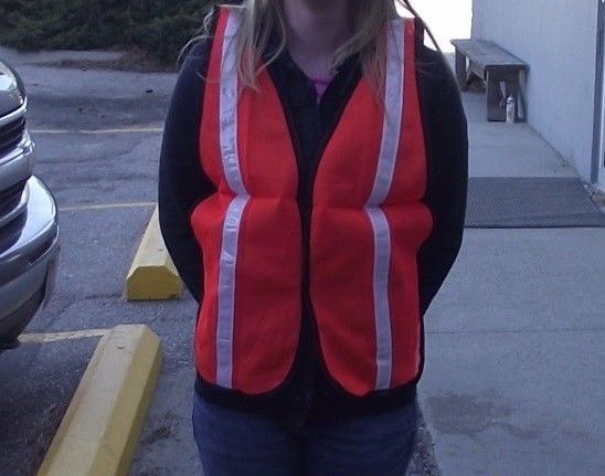 Ansell 950382 One Size Fits All Safety Vest 1pc