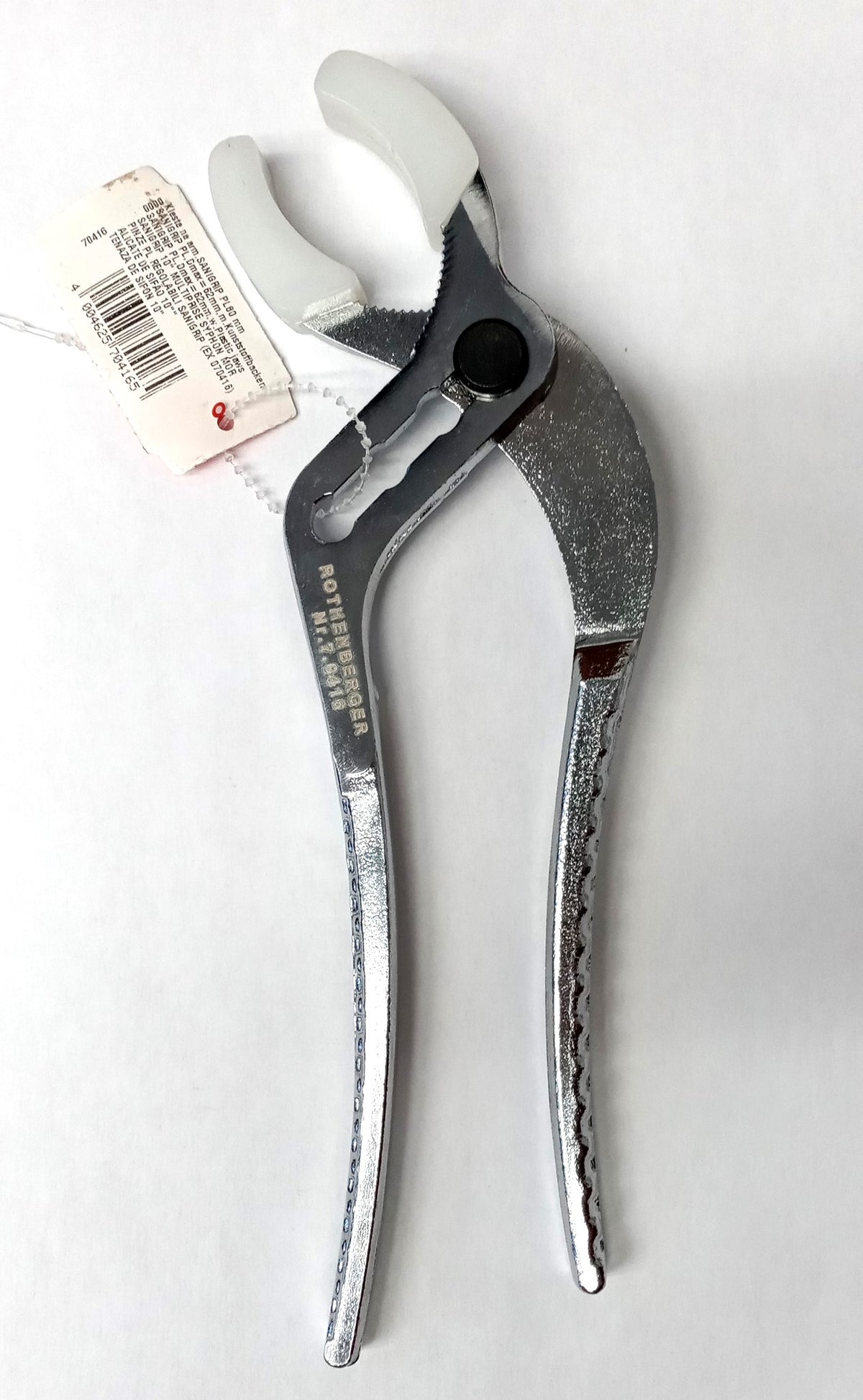 Rothenberger Sanigrip PL Plier, 10 in, 2-3/8 in OD 70416