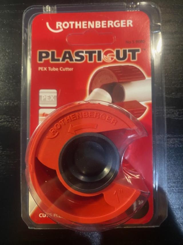 Rothenberger Plasticut Pex & Tube Pipe Cutter 1" 59080 United Kingdom
