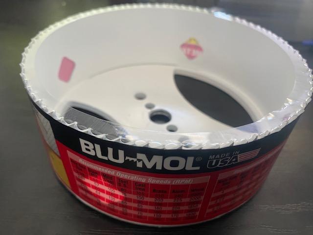 Blu-Mol 5-1/2" Bi-Metal Hole Saw Packaged USA 6583