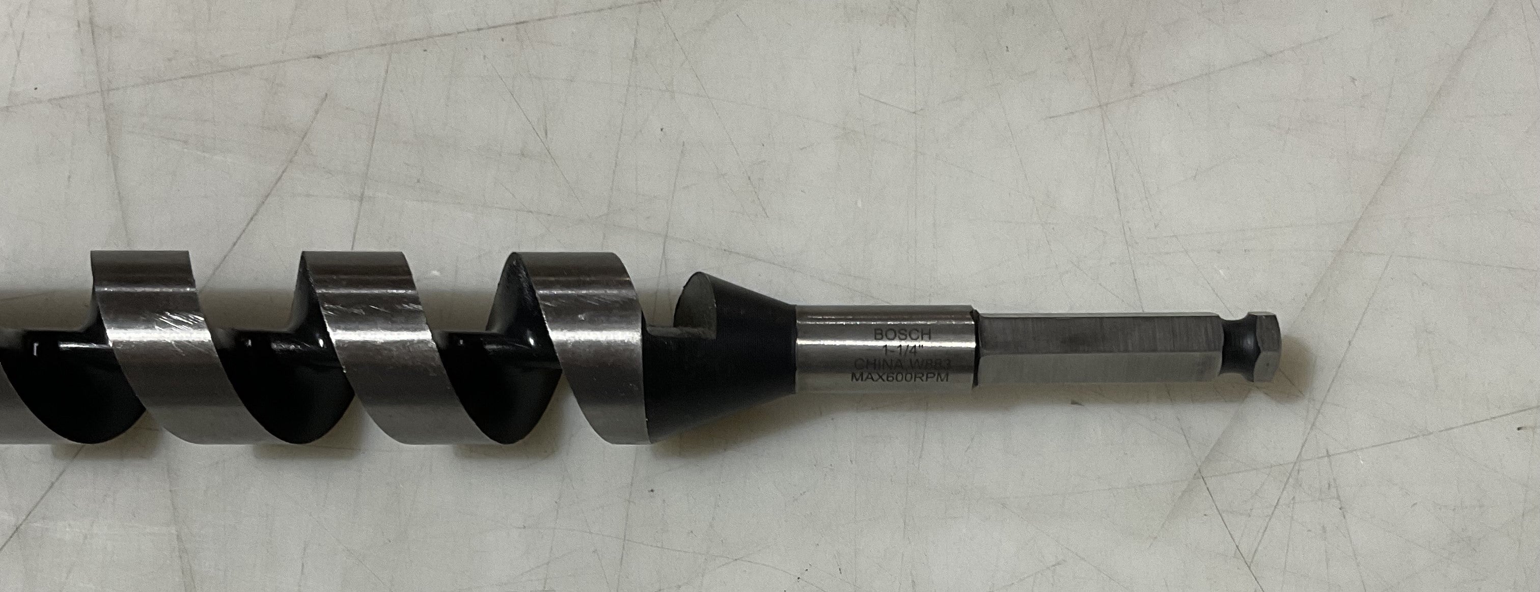 Bosch 1-1/4" x 17" Spur Auger Bit ASPLB20 BULK