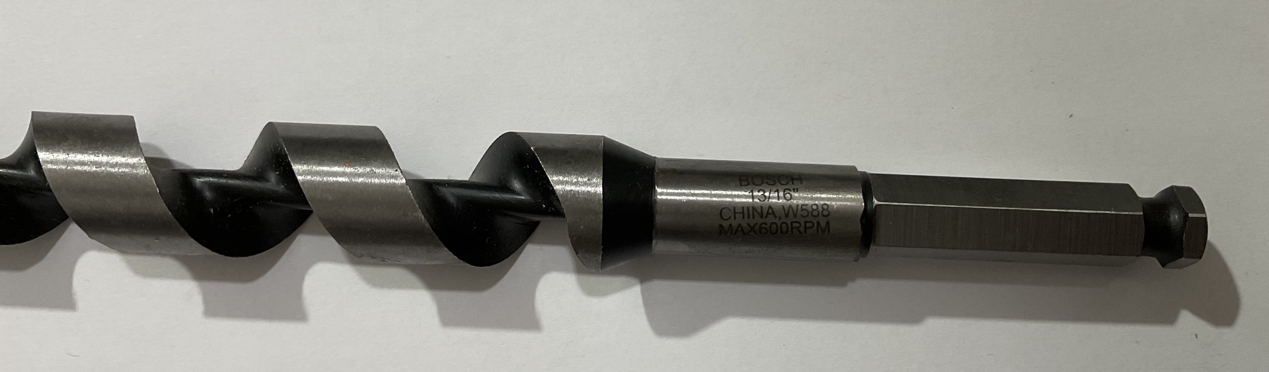 Bosch 13/16" X 17" Spur Auger Bit ASPLB13 BULK